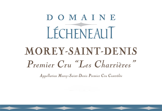 2018 Morey-Saint-Denis 1er Cru, Les Charrières, Domaine Lécheneaut